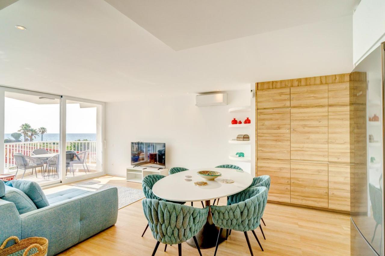 Beach Front Flat With Sea Views Marbella Kültér fotó