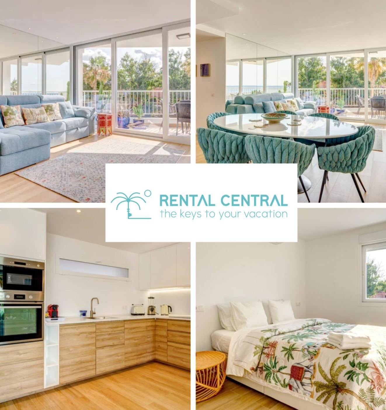 Beach Front Flat With Sea Views Marbella Kültér fotó